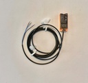 SENSOR CAPACITIVO PARA DETECCION EXTERNA  || IFM || KQ6002 || CABLE PVC 3X0,14 DE 2 METROS EXTREMO ABIERTO || SALIDA PNP || NO/NC PROGRAMABLE IO-LINK ||